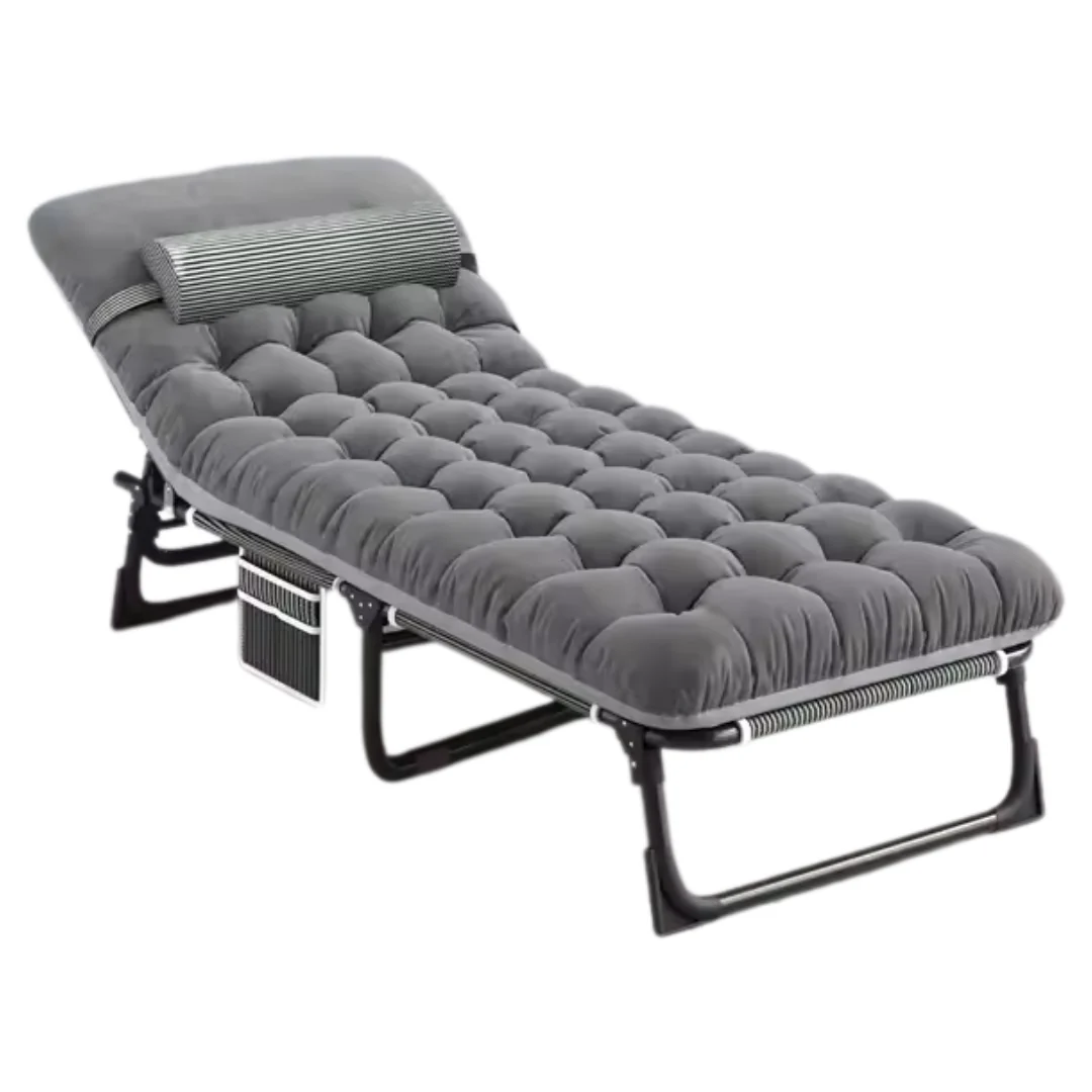 Snozeflex 4-Position 330lbs Folding Camping Cot W/ Mattress
