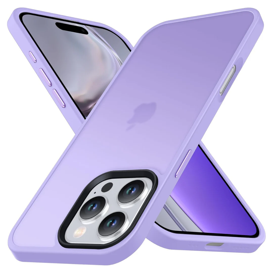 Soft Silicone Slim Translucent Matte Case W/ Aluminum Alloy Buttons