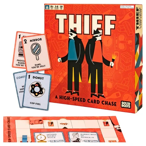 Thief High Speed Card Chase Game