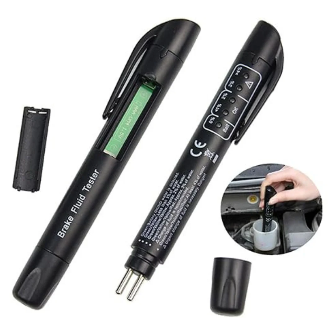 Sooloon Automobile Brake Fluid Test Pen With 5 LED Indicators