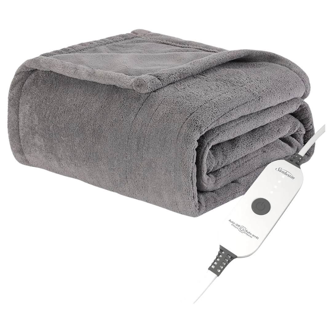 Sunbeam Cozy-Warm Royal Luxe Heated Throw Blanket