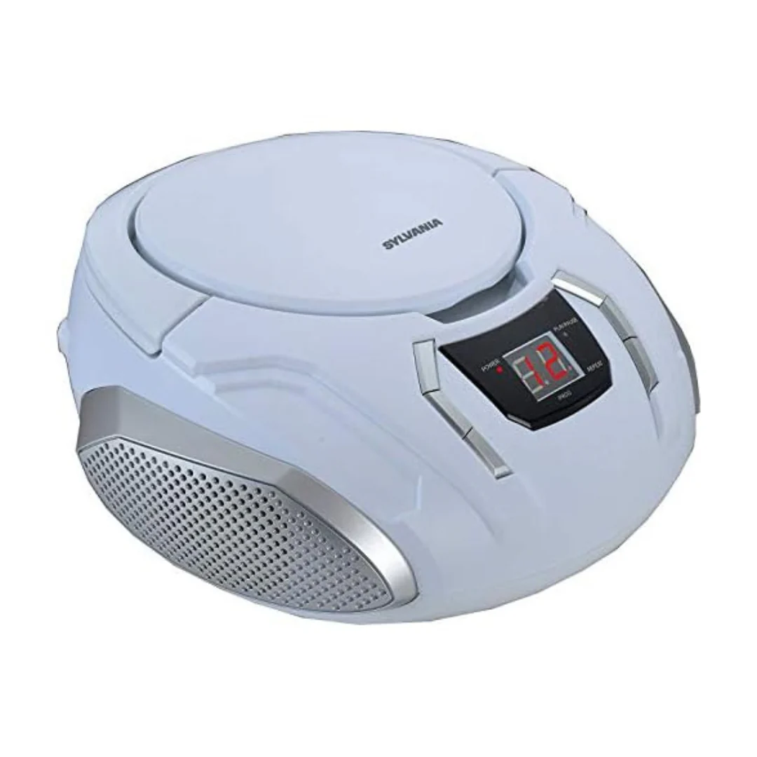 Sylvania Proscan Elite Portable CD Boombox With AM/FM Radio