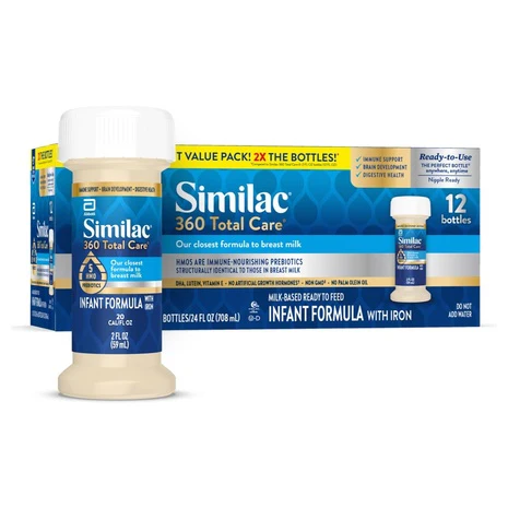Targeted: 12 Similac 360 Total Care Infant Formula (OU-D)