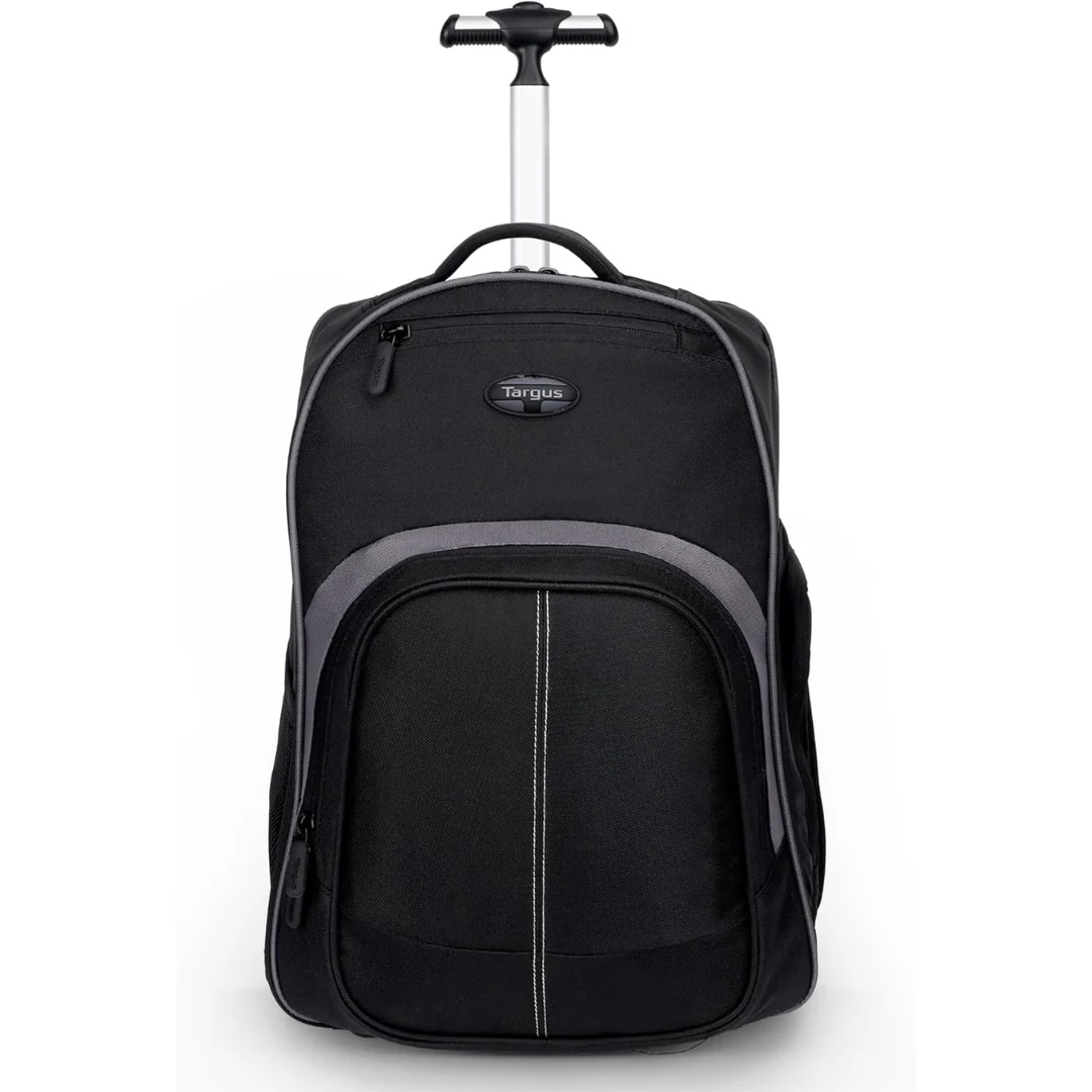 Targus 16" Compact Rolling Laptop Backpack (TSB750US, Black)