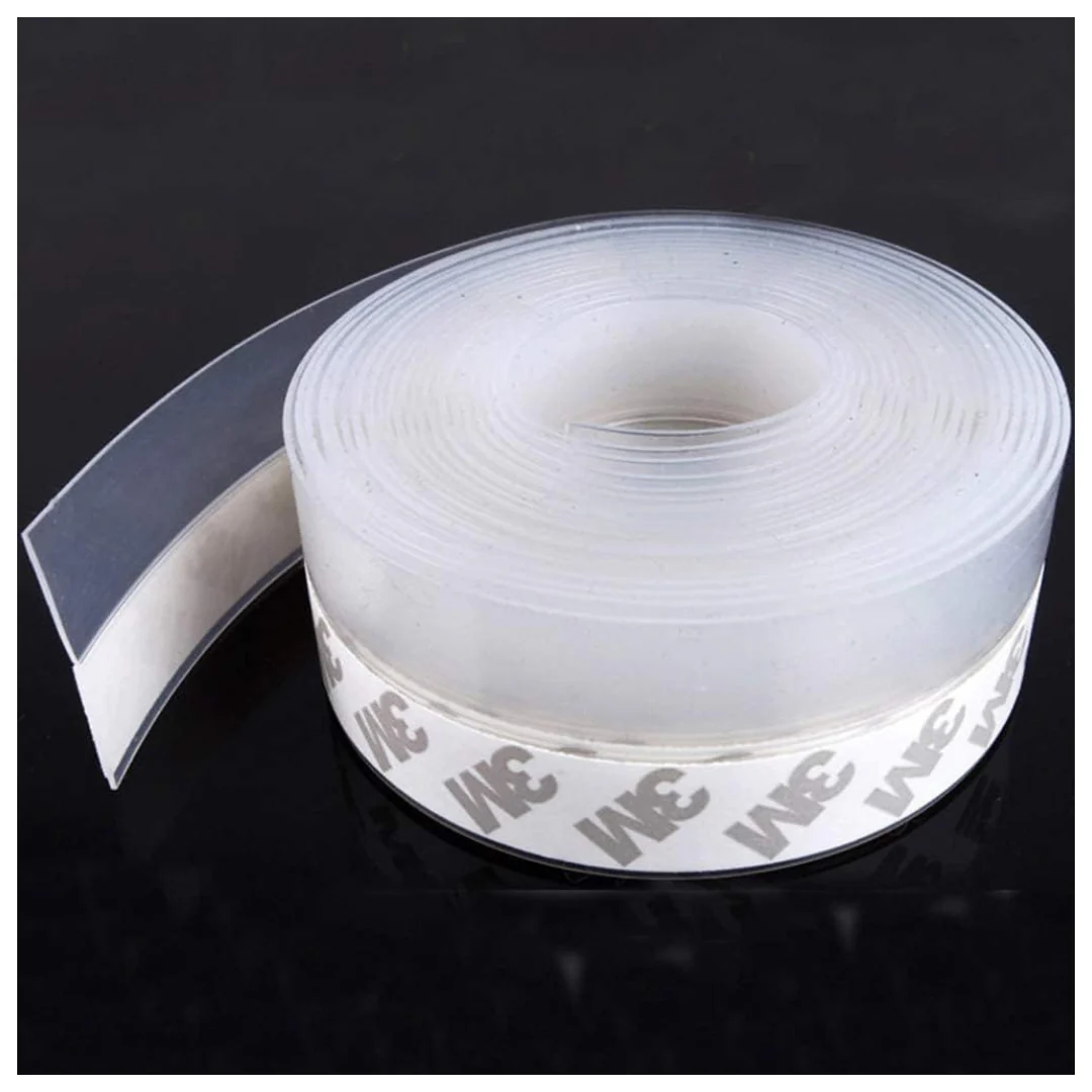 TAROSE Silicone Door Seal Strip Door Weather Stripping