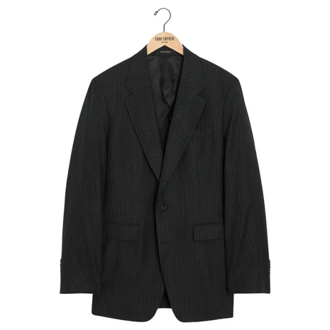 Todd Snyder Men's Italian Flannel Pinstripe Wythe Jacket