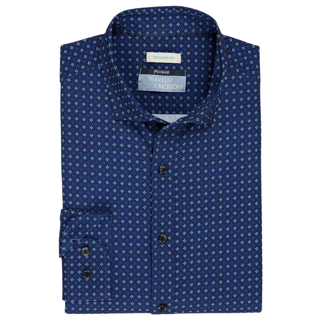 Traveler Collection Tailored Fit Cyclone 4-Way Stretch Sportshirt