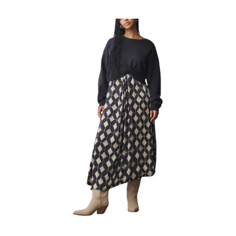 Twofer Sweater + Dress Set