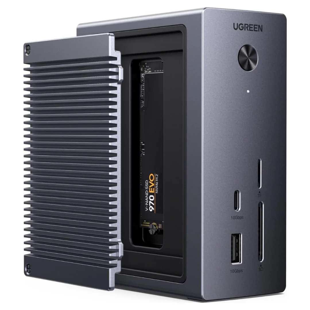 Ugreen Revodok 10-in-1 USB-C Hub With NVMe SSD Dock & 4K HDMI