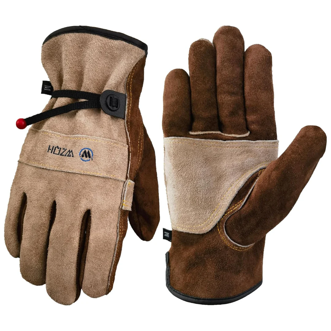 Unisex Durable Leather Work Gloves