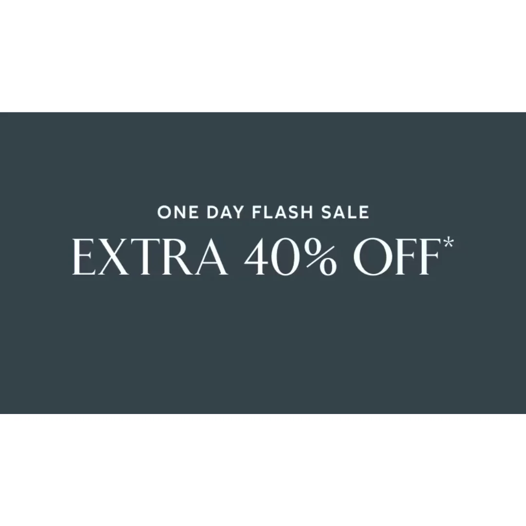 Up To 40% Off + Extra 40% Off New Arrivals At Banana Republic Factory