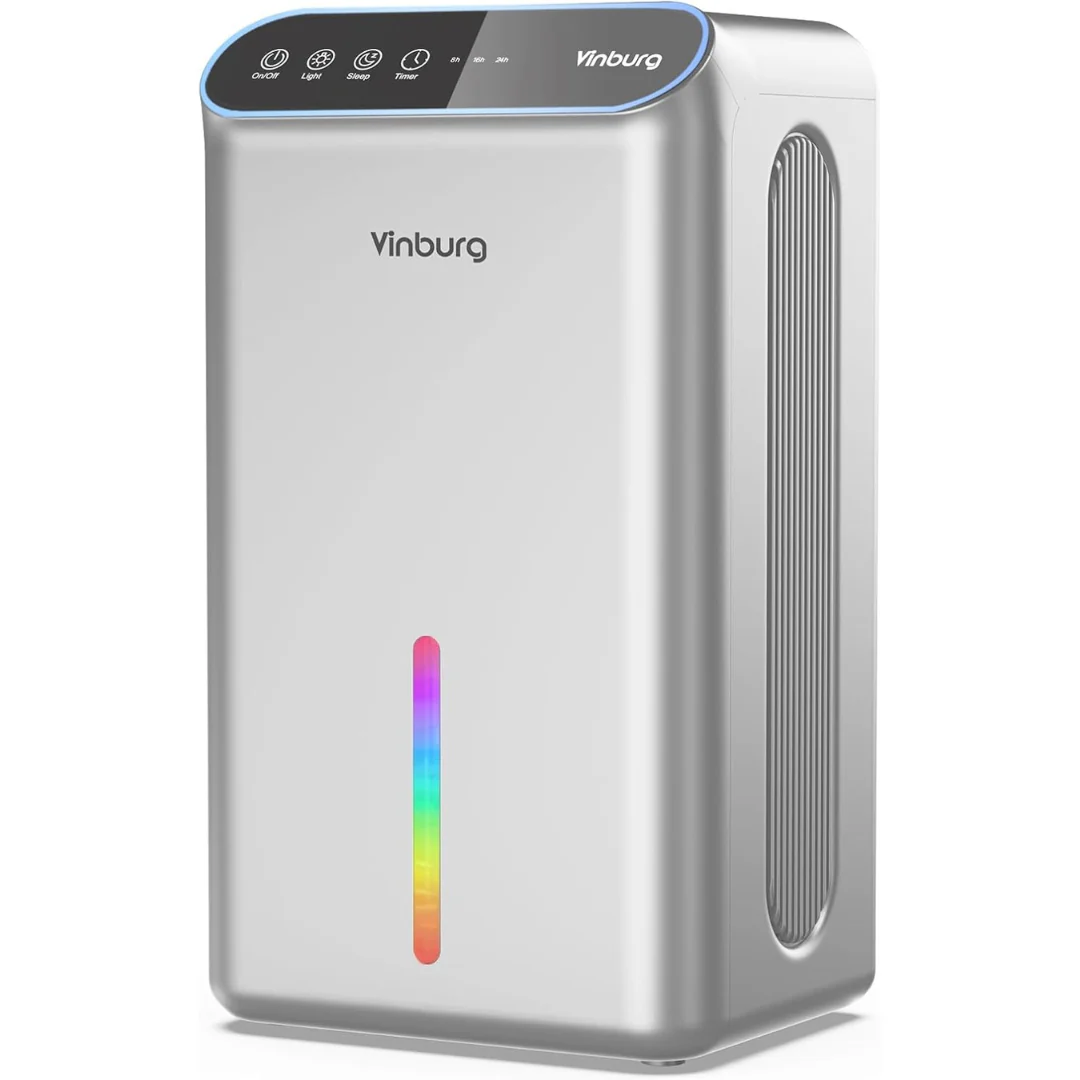 Vinburg Quiet Dehumidifiers with Drain Hose (2 Colors)