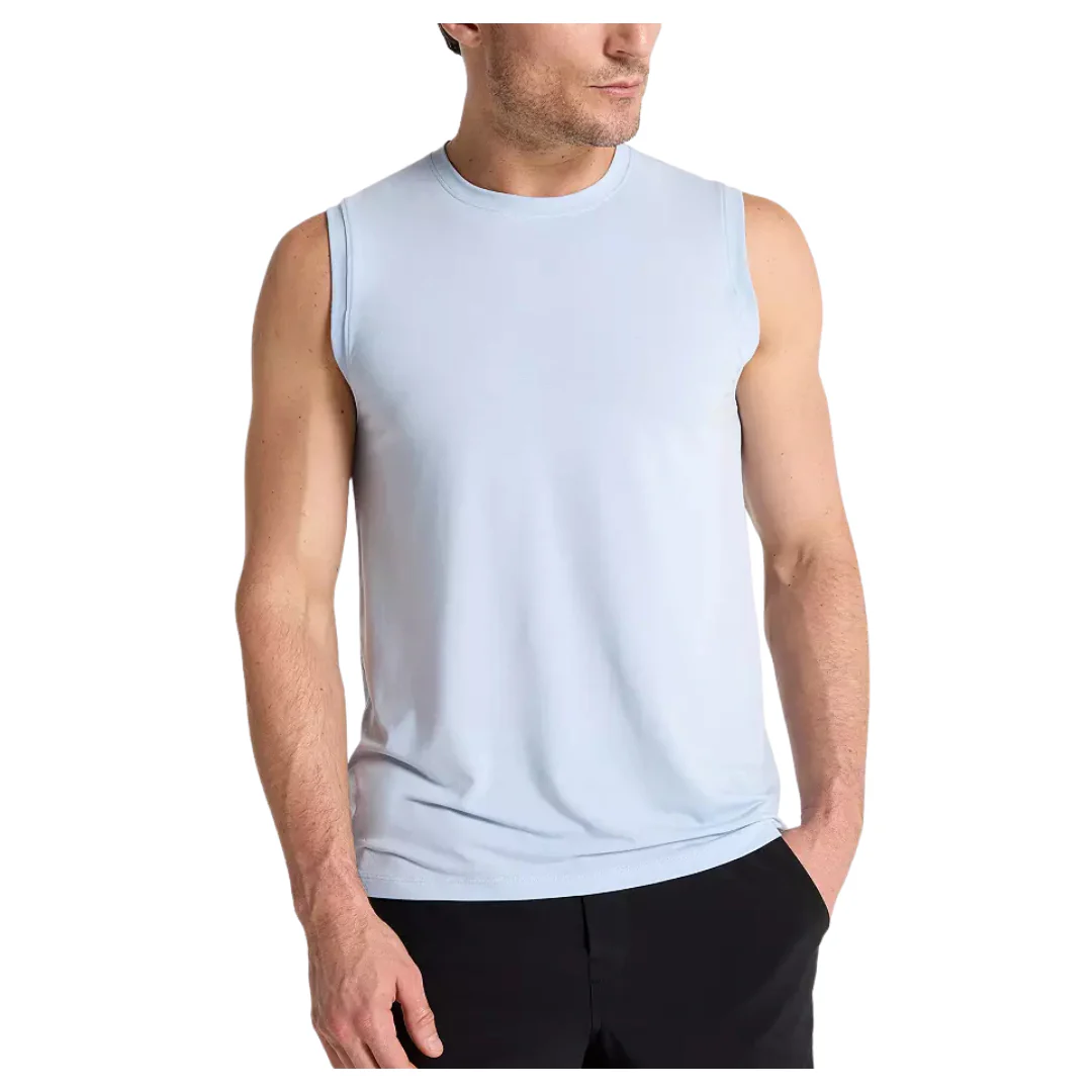 VRST Men's Icon Sleeveless Shirt (Faded Blue)