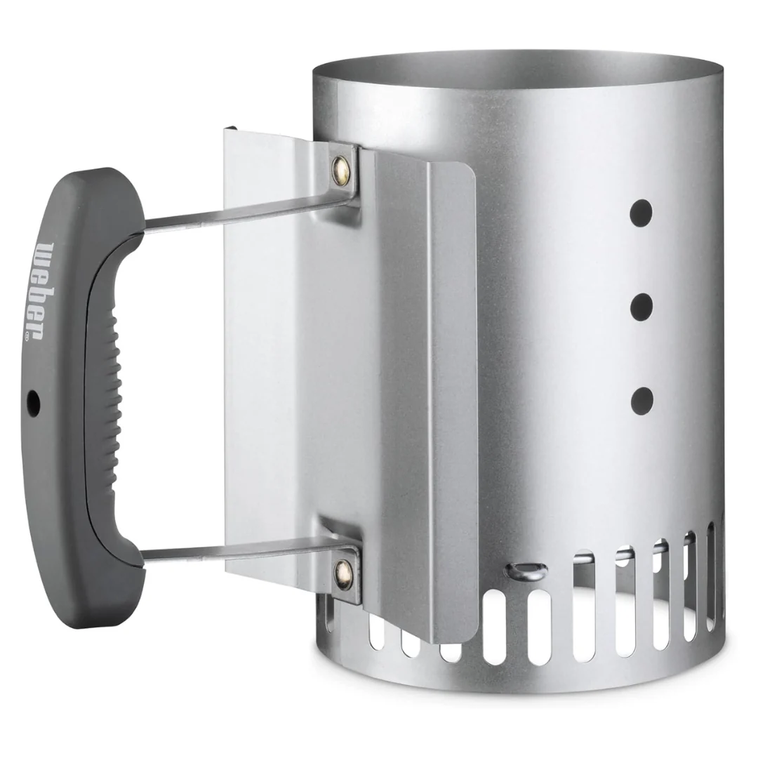 Weber Rapidfire Compact Chimney Starter Charcoal Grill Accessory