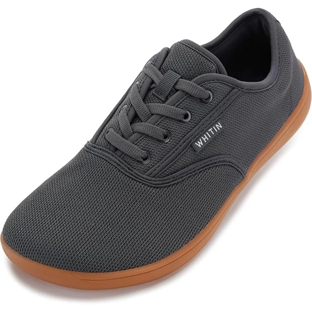 Whitin Men's Extra Wide Knit Barefoot Shoes