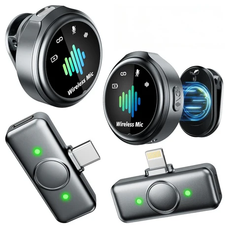 Wireless Mini Lavalier Microphone