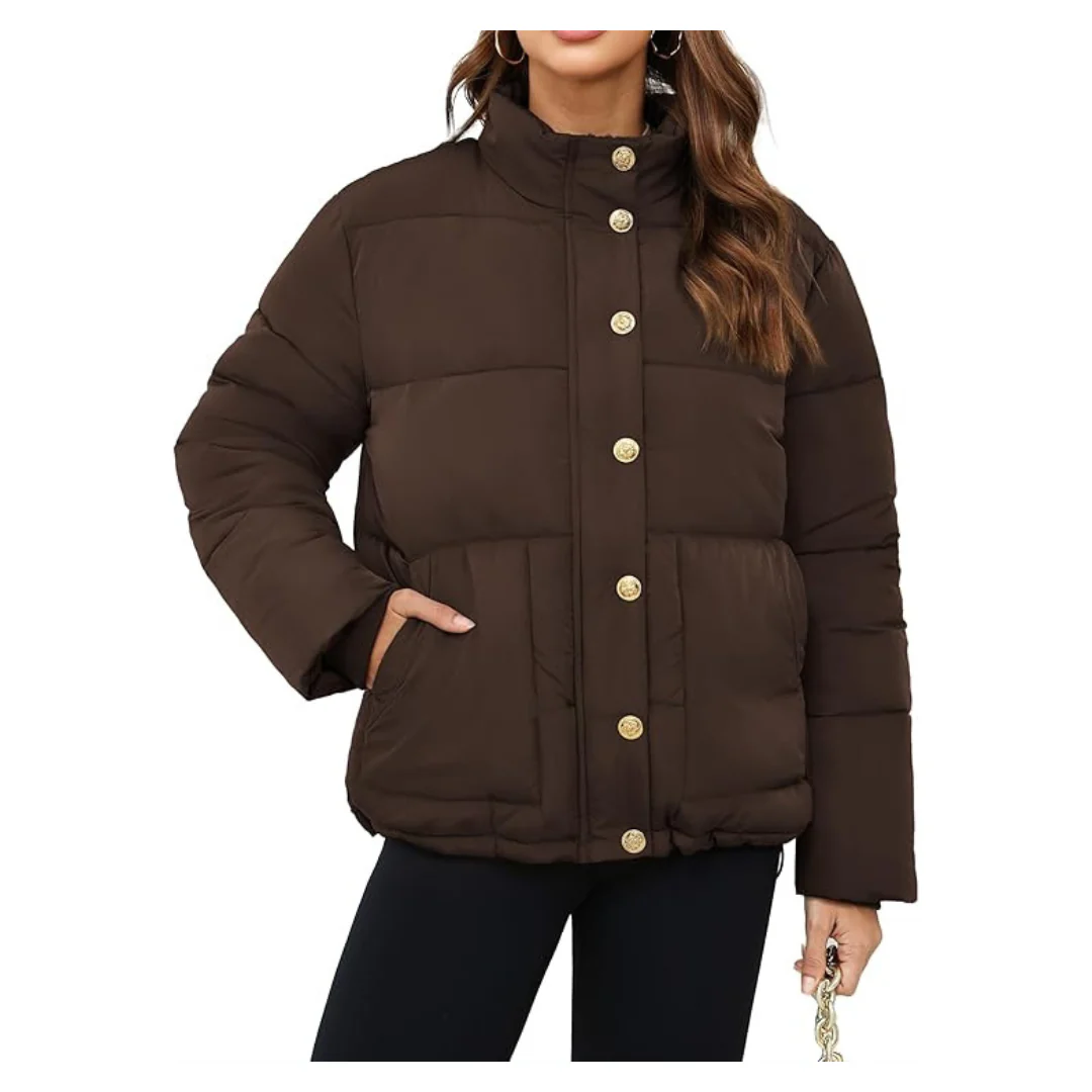 Women's Lightweight Winter Warm Puffer Jacket (Various)