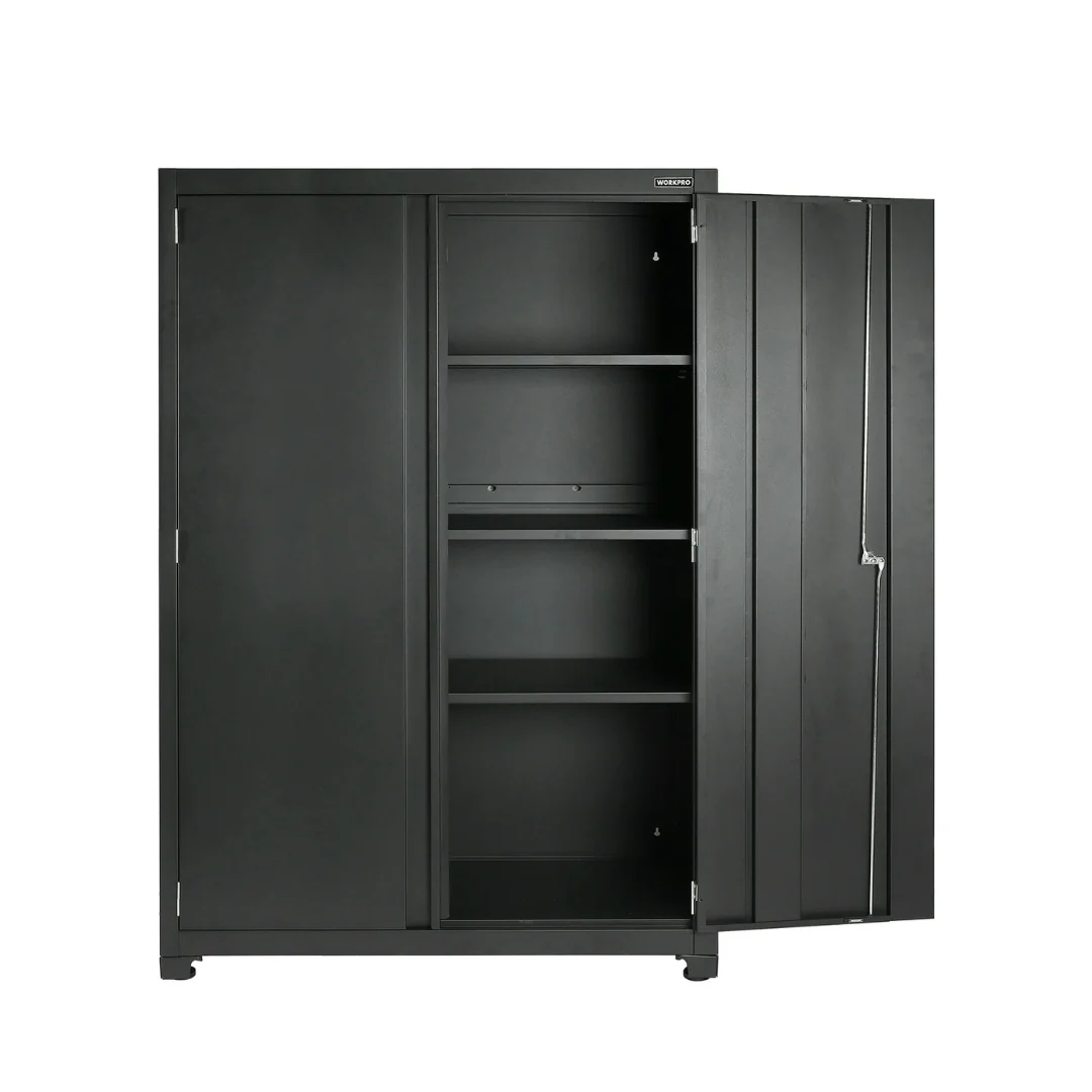 Workpro 48" 3 Shelves Garage Storage Cabinet