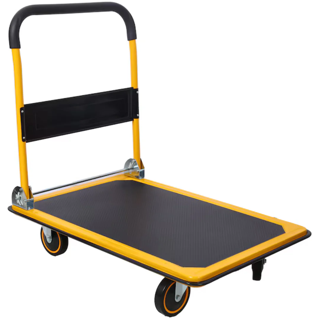 Wrightmaster 330-lb Capacity 4-Wheel Standard Duty Platform Truck