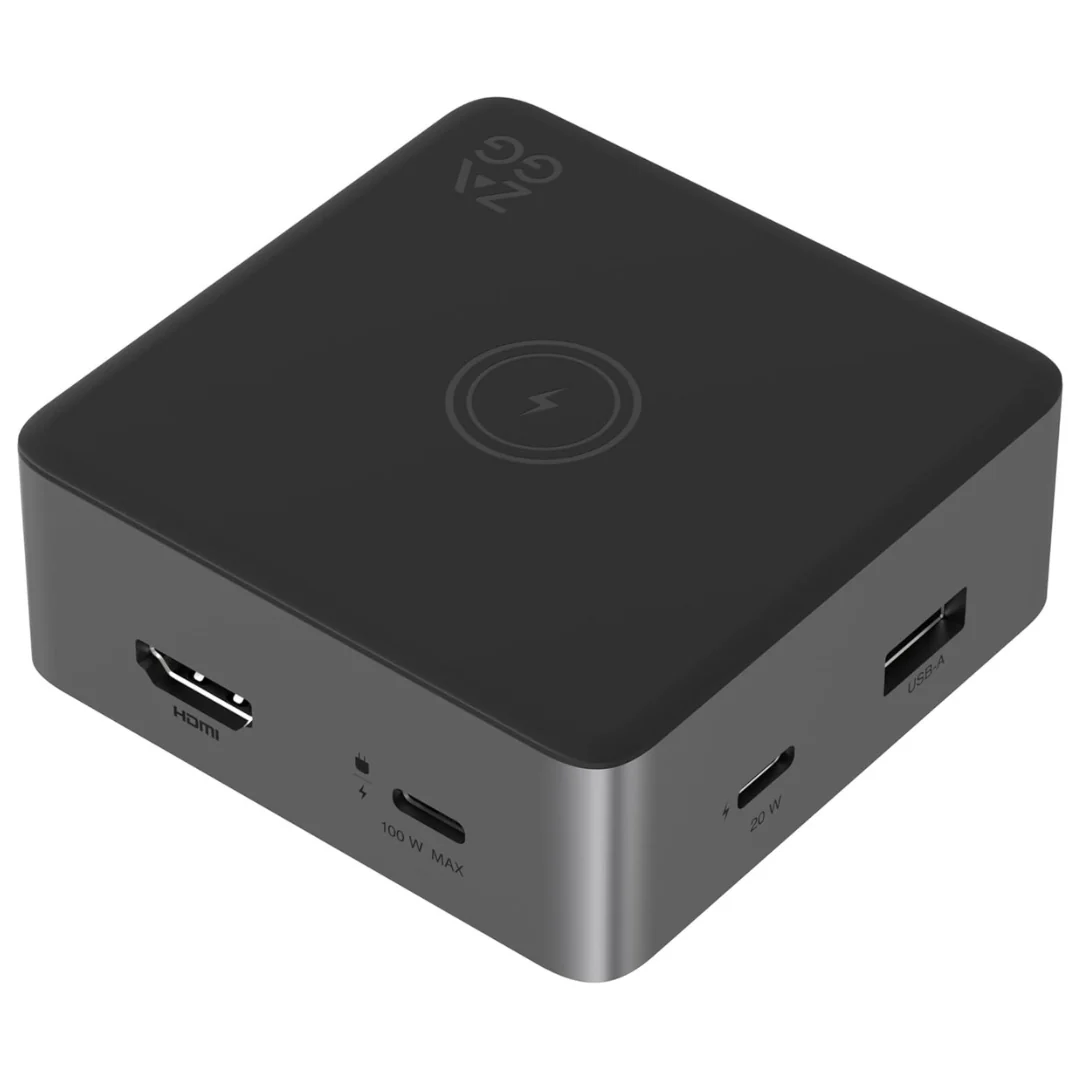 Zagg 4-Port Hub With Wireless Charging And 4K HDMI