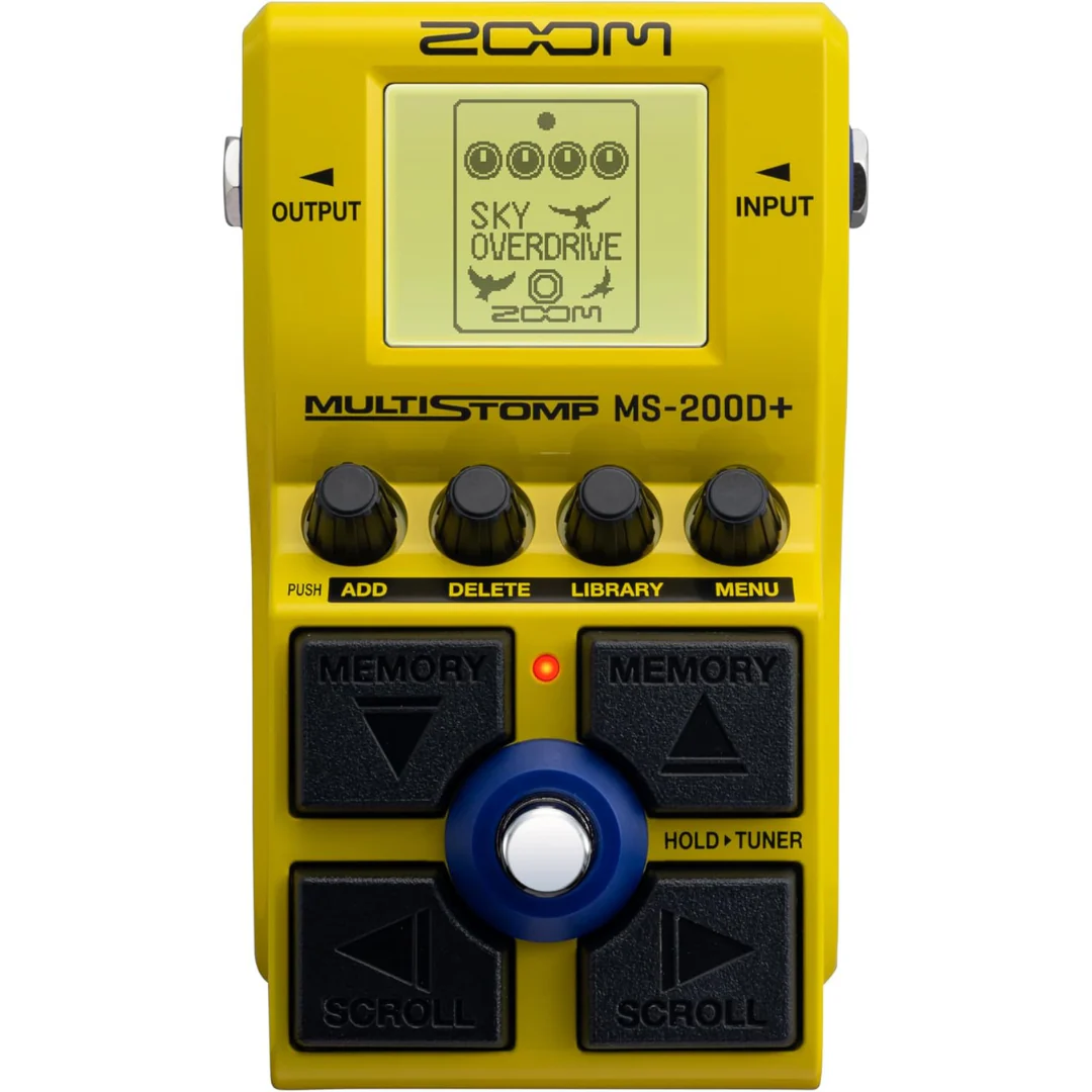 Zoom MS-200D+ MultiStomp Guitar Effects Pedal